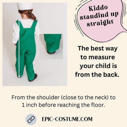Let your little hero jump into adventure with this handmade Mario Bros Overalls - Blue, Red, or Green - Video Game Party Outfit – Brothers Costume – Birthday Gift for Kids.