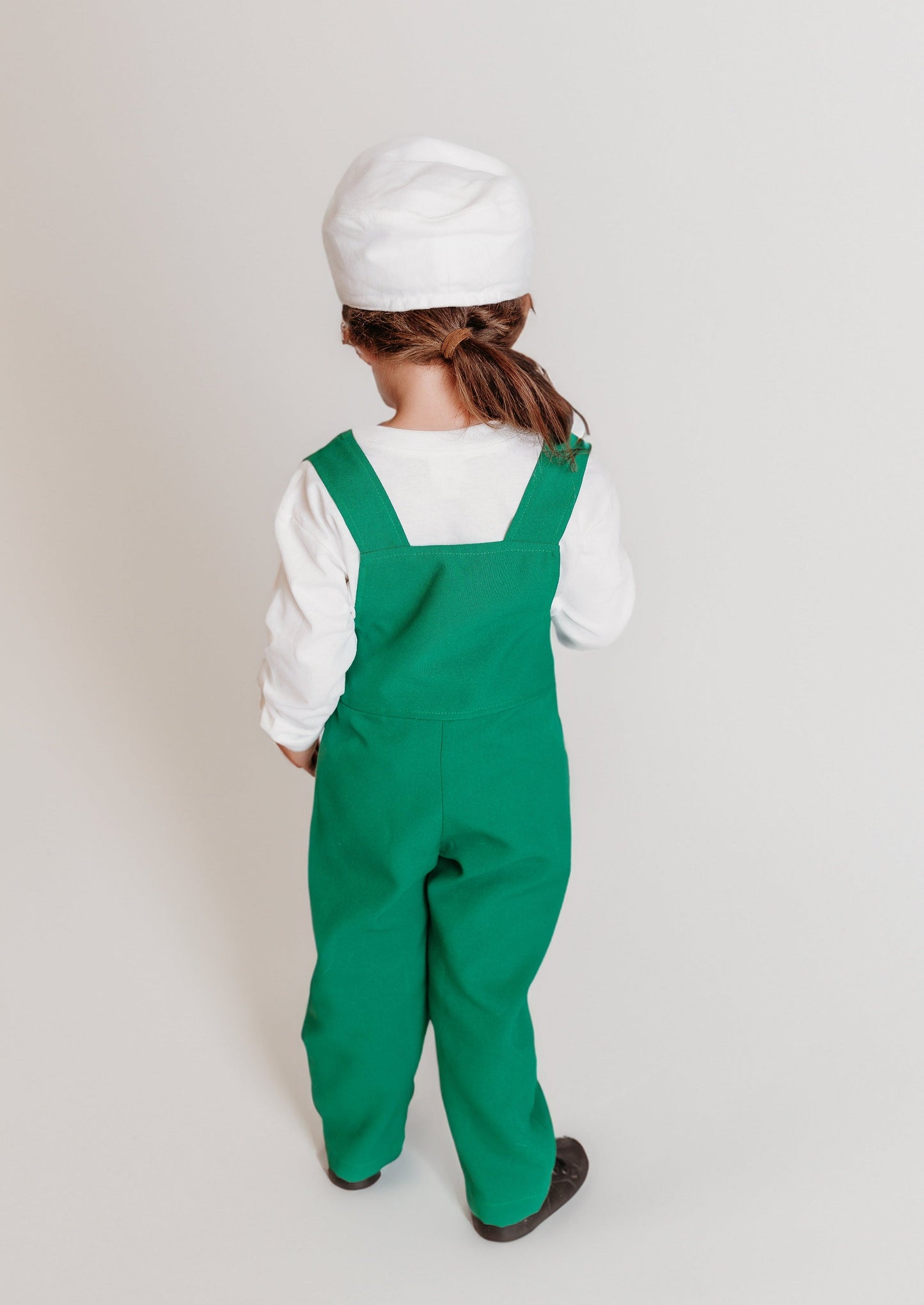 Fire Luigi Costume 4 piece set.