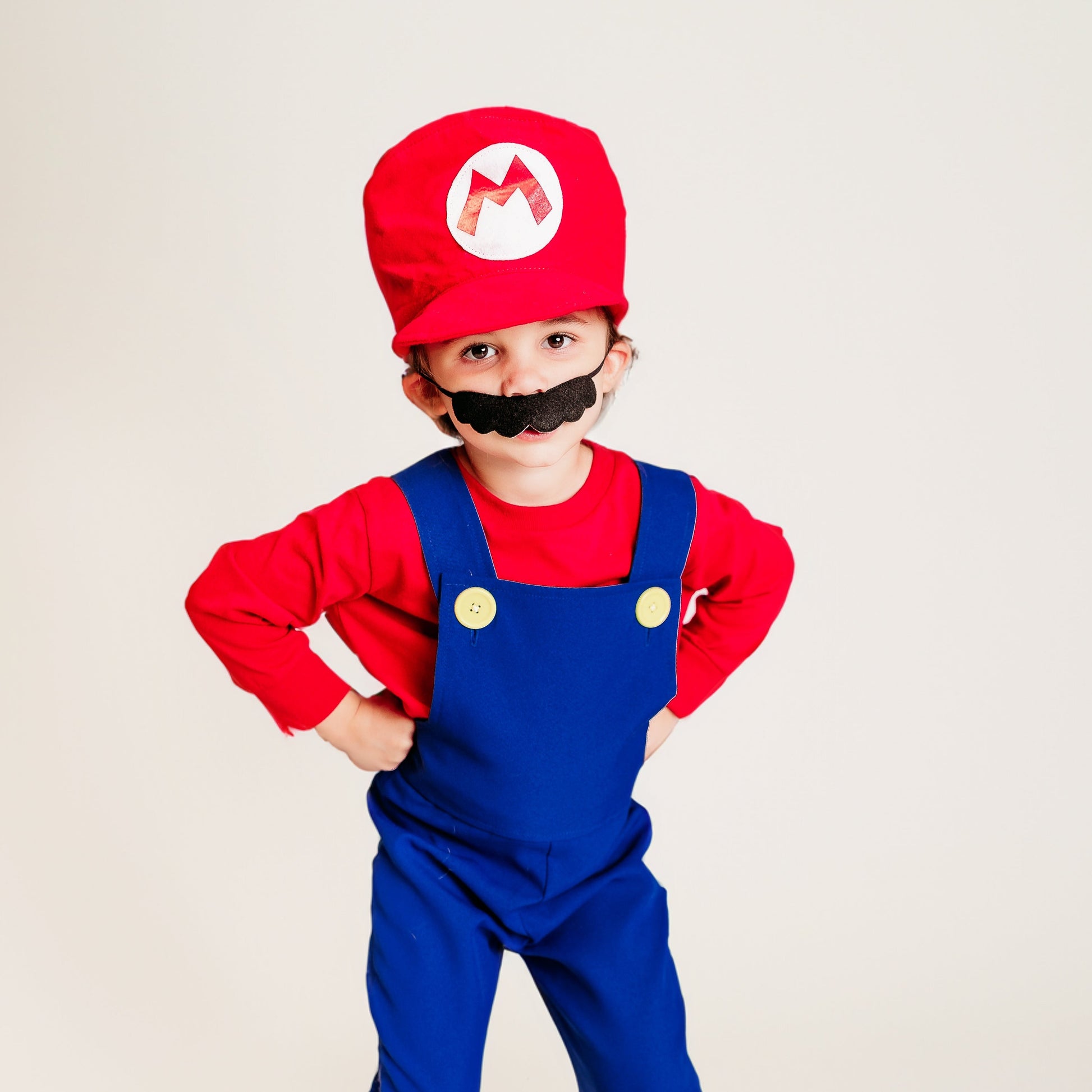 Super Mario Bros Costume For Kids, Mario Party Outfit, Mario And