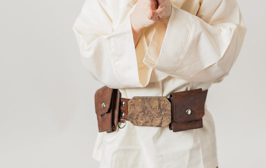 Become a Jedi Hero With Our Luke Skywalker Kids Costume 2-Piece Set  Handmade Jedi Tunic & Pants for Children