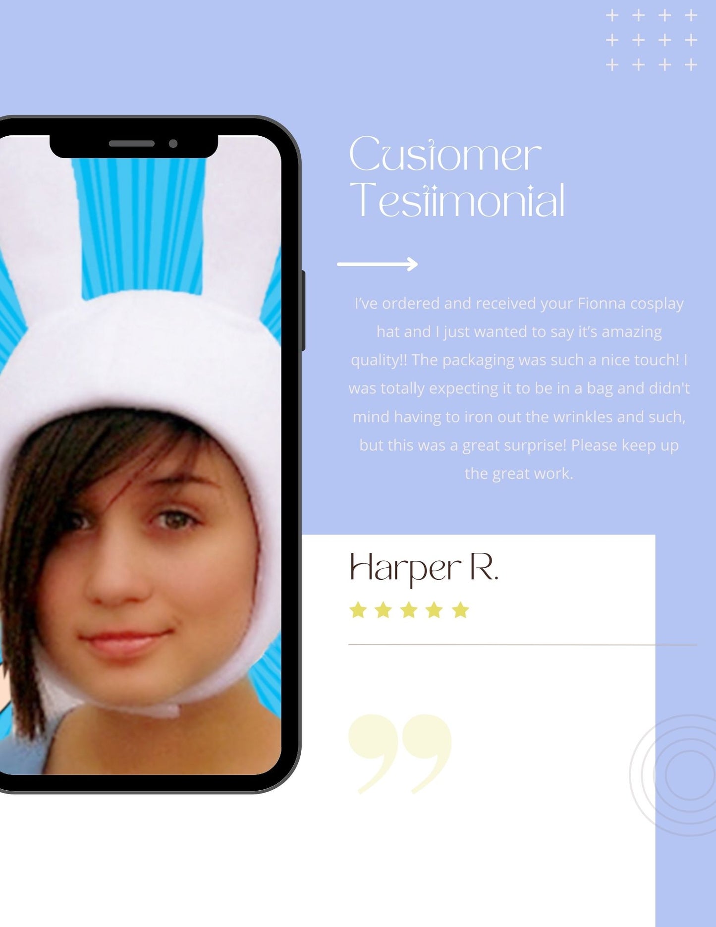 Fionna Hat, Adventure Time Hat.