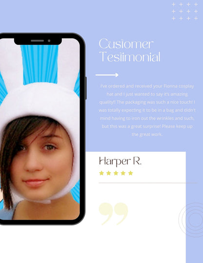 Fionna Hat, Adventure Time Hat.