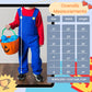 Super Mario Bros Costume, Blue Overalls.