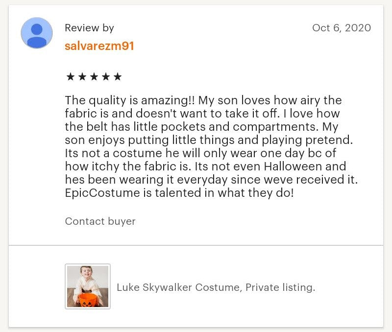 Luke Skywalker Costume for Kids.