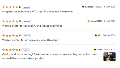 Luke Skywalker Belt For Kids, Jedi Belt.