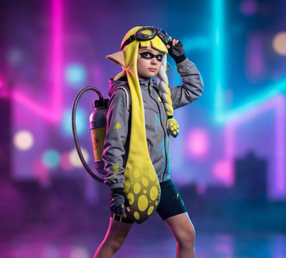 Splatoon 3 Braided Style Hat – Handmade Cosplay Headpiece