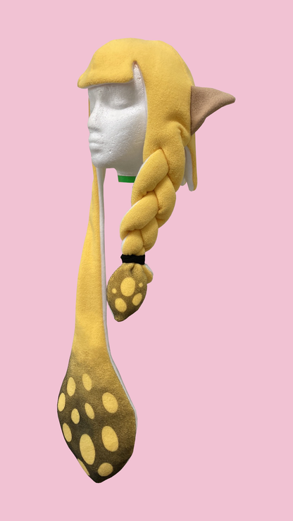 Splatoon 3 Braided Style Hat – Handmade Cosplay Headpiece