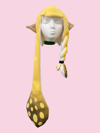 Splatoon 3 Braided Style Hat – Handmade Cosplay Headpiece