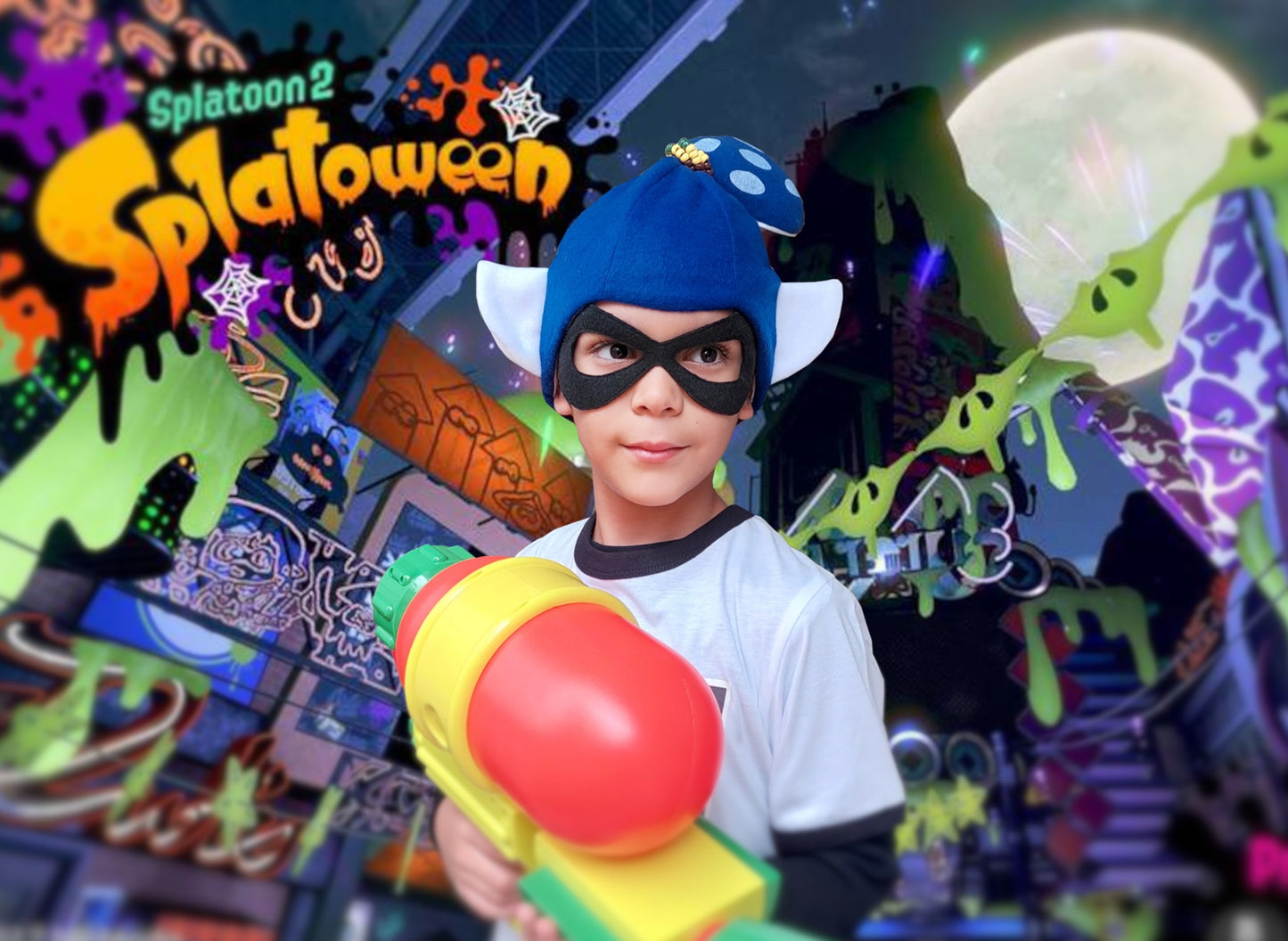 Splatoon Boy Hat, Inkling Boy.