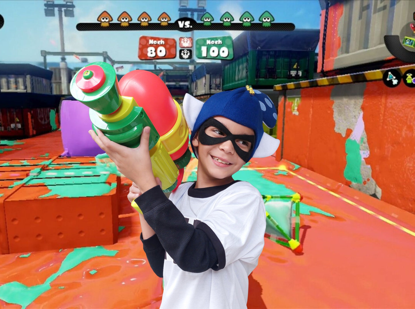 Splatoon Boy Hat, Inkling Boy.