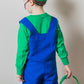 Super Mario Bros Costume, Blue Overalls.