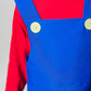 Super Mario Bros Costume, Blue Overalls.