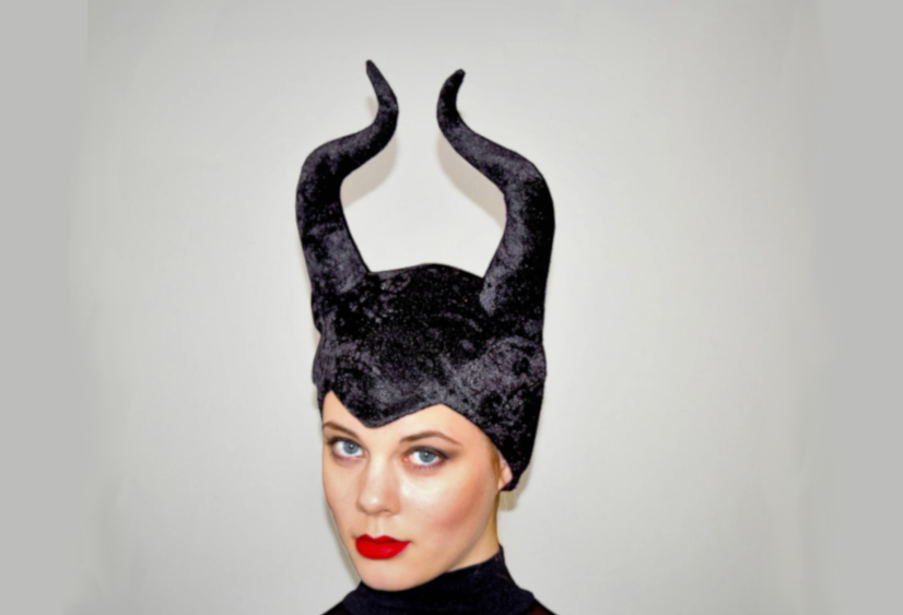 Maleficent Headpiece Costume, Halloween Costume.